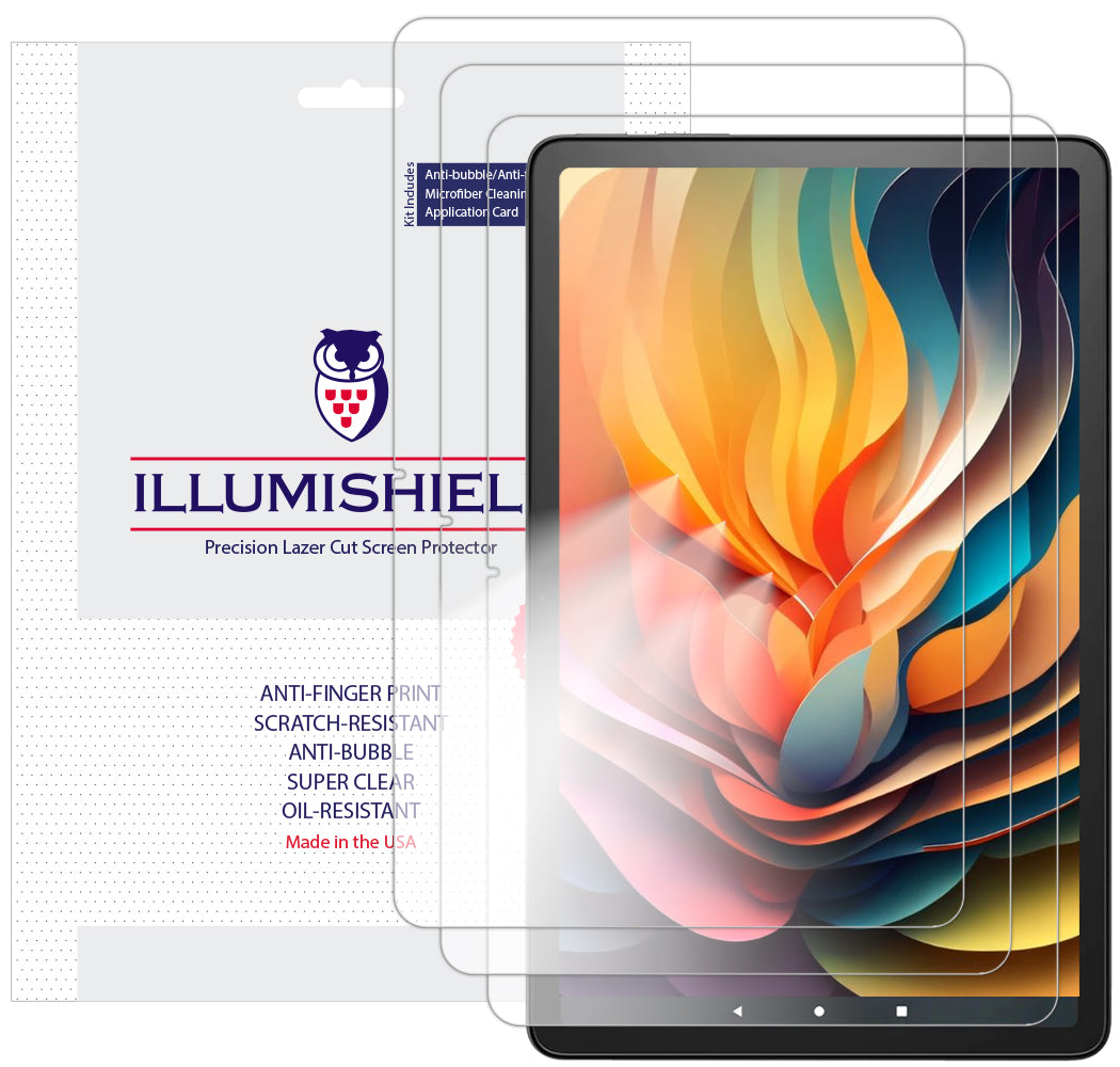 Fire Max 11 [2023] [3-Pack] iLLumiShield Clear Screen Protector –  Illumishield