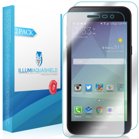 Samsung Galaxy J2 Pure  iLLumi AquaShield Front + Back Protector