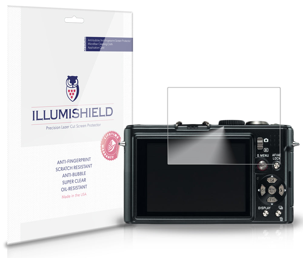 Leica D-Lux 4 ILLUMISHIELD Screen Protector [3-Pack] – Illumishield