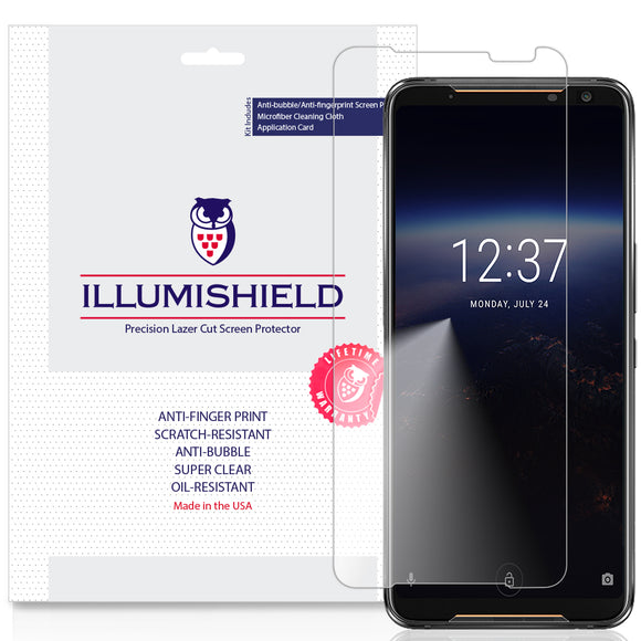 ASUS ROG Phone 2 [2019] [3-Pack] iLLumiShield Clear Screen Protector