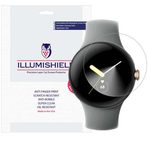 Google Pixel Watch  iLLumiShield Clear screen protector