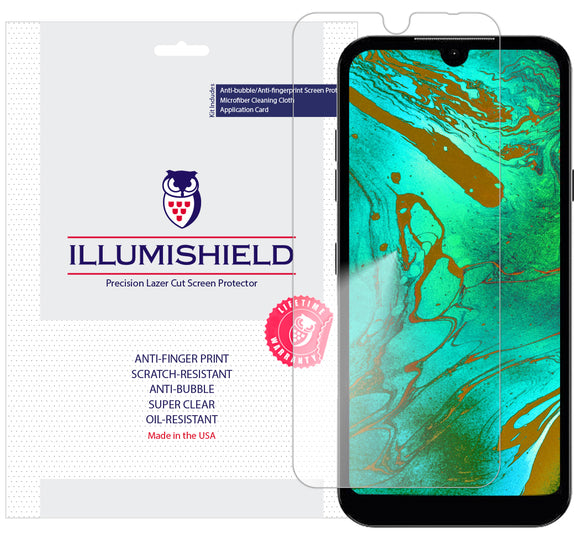 LG K31 [2020] [3-Pack] iLLumiShield Clear Screen Protector
