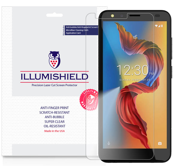 NUU  Mobile A11L  iLLumiShield Clear screen protector