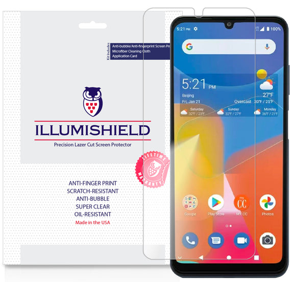 Consumer Cellular  ZMAX 5G  iLLumiShield Clear screen protector