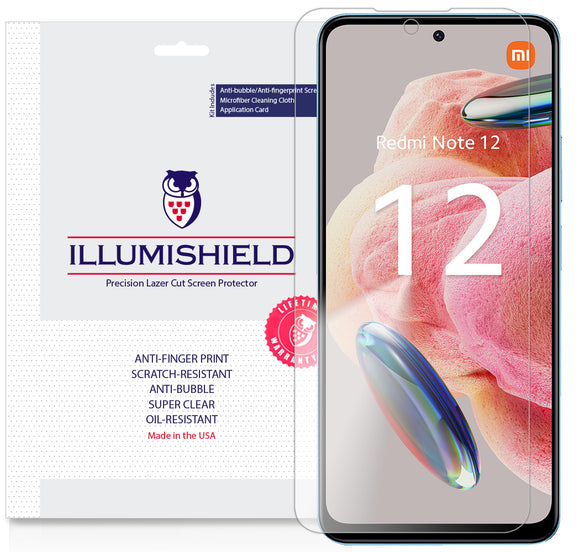 Redmi 12 4G   iLLumiShield Clear screen protector
