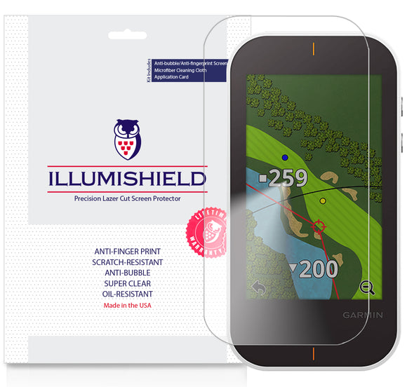 Garmin Approach G80 [3-Pack] iLLumiShield Clear Screen Protector
