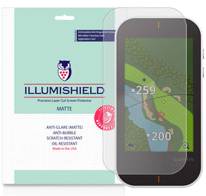 Garmin Approach G80 [3-Pack] iLLumiShield Matte Anti-Glare Screen Protector