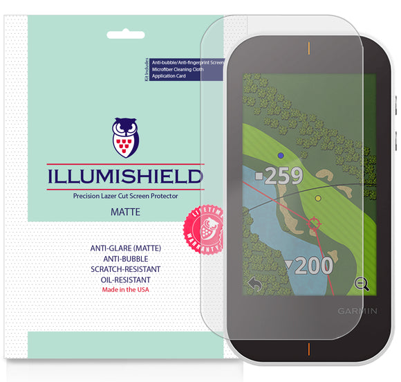 Garmin Approach G80 [3-Pack] iLLumiShield Matte Anti-Glare Screen Protector