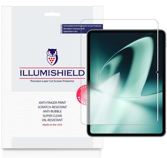 OnePlus Pad [3-Pack] iLLumiShield Clear Screen Protector