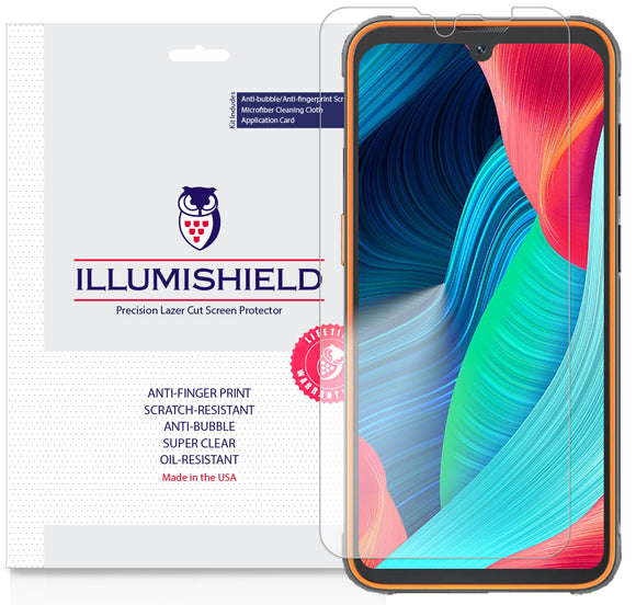 Blackview BV5200 Pro [3-Pack] iLLumiShield Clear Screen Protector