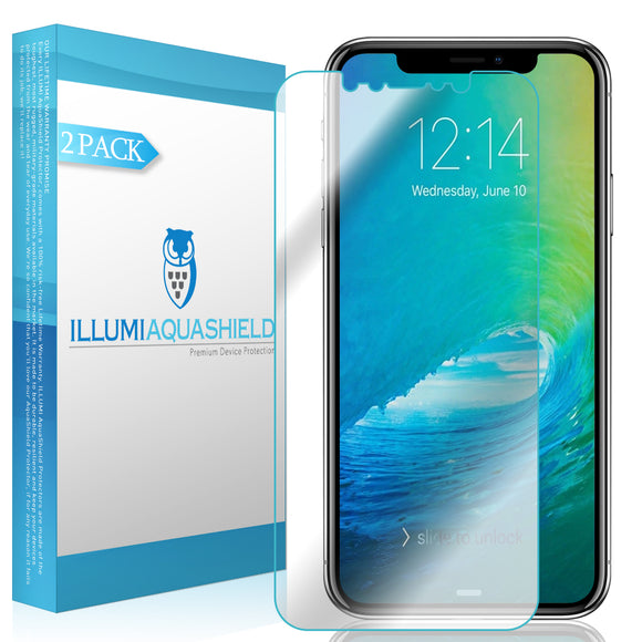 iPhone X ILLUMI AquaShield Clear Screen Protector