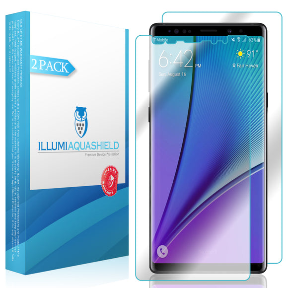 Galaxy Note 9 ILLUMI AquaShield Front & Back Protector [2-Pack]