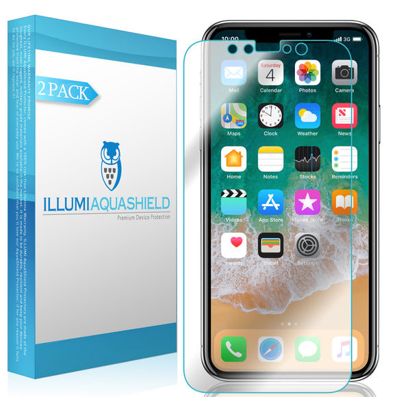 iPhone X ILLUMI AquaShield Clear Screen Protector