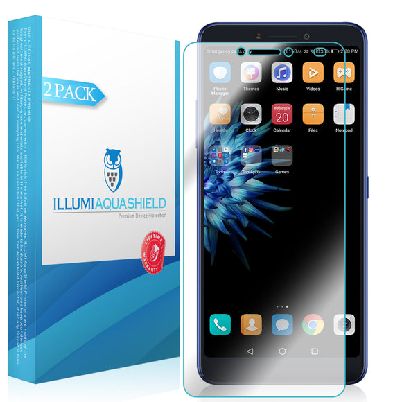 Alcatel 3V [2-Pack] ILLUMI AquaShield Screen Protector