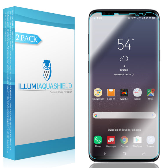Galaxy S9 ILLUMI AquaShield Clear Screen Protector