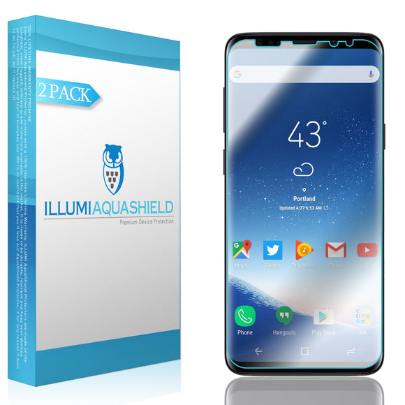 Galaxy S9 Plus ILLUMI AquaShield Clear Screen Protector
