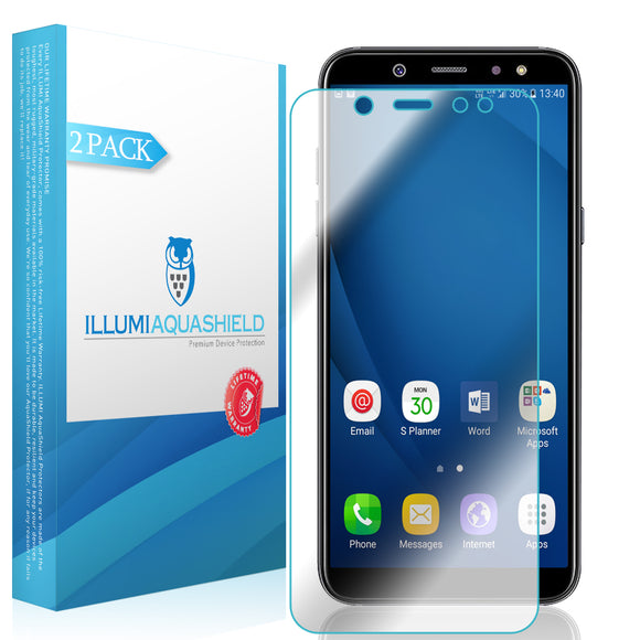 Galaxy A6 (2018) [2-Pack] ILLUMI AquaShield Screen Protector