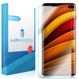 Samsung Galaxy S10 Plus (S10+ 6.4")[2-Pack] ILLUMI AquaShield Screen Protector [Full Edge Coverage]