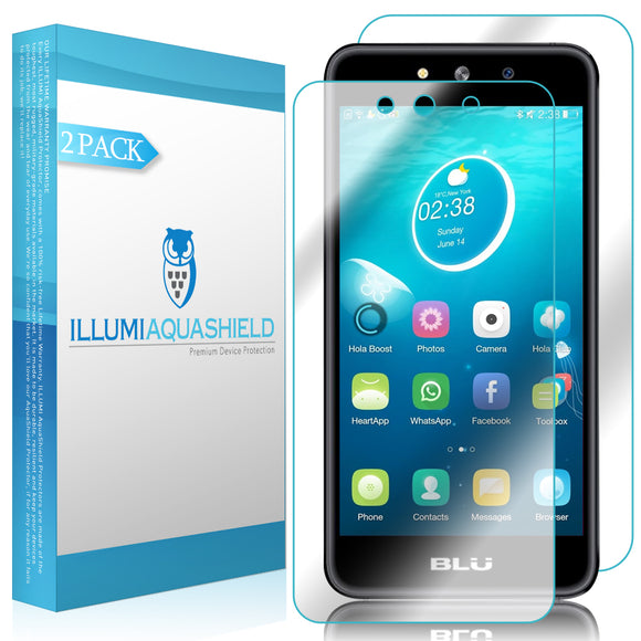 BLU A5 Energy ILLUMI AquaShield Clear Front + Back Protector