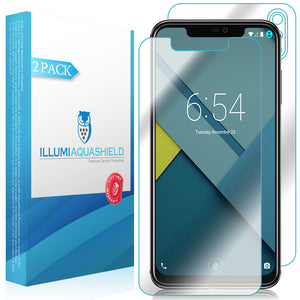 BLU Vivo XI+ [2-Pack] ILLUMI AquaShield Front + Back Protector