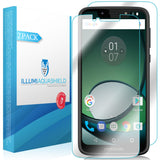 Motorola Moto G7 Play [2-Pack] ILLUMI AquaShield Front + Back Protector
