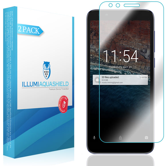 Alcatel 1x Evolve ILLUMI AquaShield Clear Screen Protector