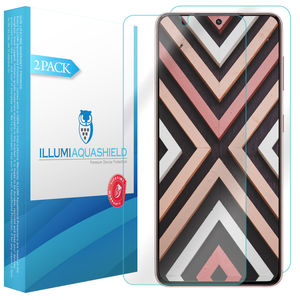 Samsung Galaxy S21 Plus [6.7 inch, S21+] [2-Pack] ILLUMI AquaShield Front + Back Protector [Compatible with Fingerprint Scanner]