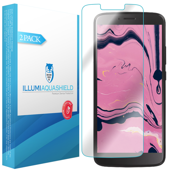 BLU View Mega [2-Pack] ILLUMI AquaShield Screen Protector
