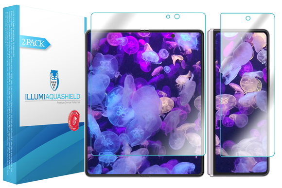 Samsung Galaxy Z Fold 3 [2-Pack] ILLUMI AquaShield Screen Protector