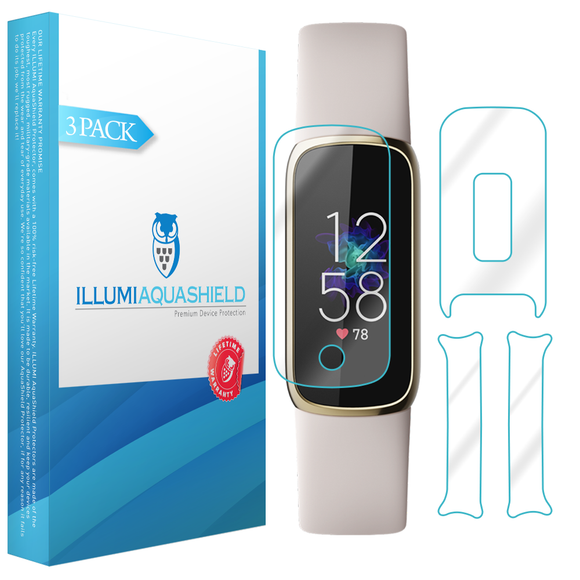 Fitbit Luxe  iLLumi AquaShield Front + Back Protector