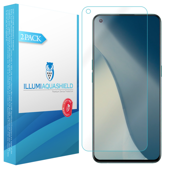 OnePlus Nord CE 5G / Nord 2 5G [2-Pack] ILLUMI AquaShield Screen Protector