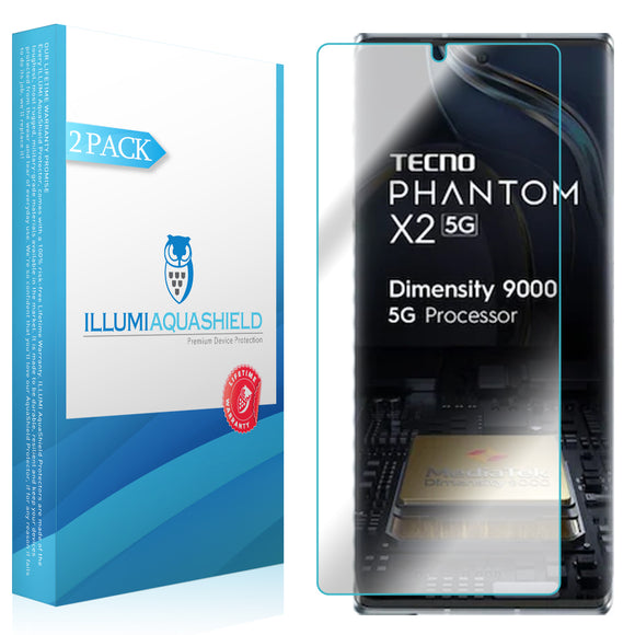 Tecno Phantom x2  iLLumi AquaShield screen protector