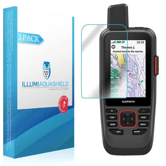  Garmin  GPSMAP 86sci  iLLumi AquaShield screen protector