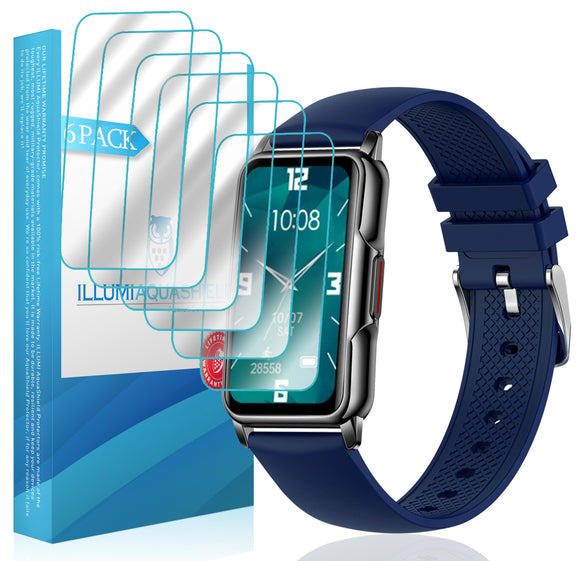 Mindrose H80 1.47 Smartwatch  iLLumi AquaShield screen protector
