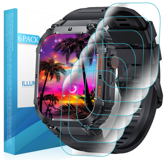 Amazpro K57 Smart Watch  iLLumi AquaShield screen protector