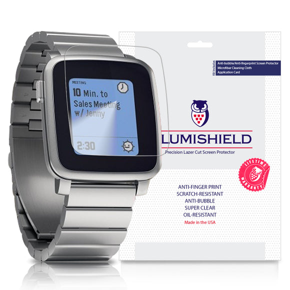 Pebble Time Steel Smart Watch Screen Protector