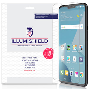 LG V40 ThinQ [3-Pack] iLLumiShield Clear Screen Protector