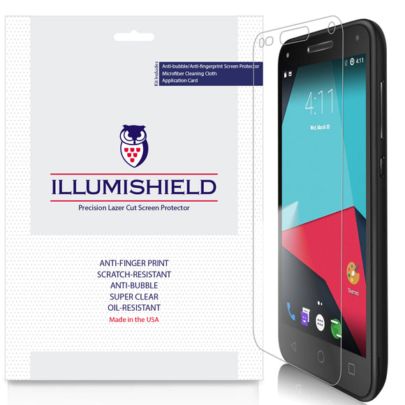 BLU Dash L5 LTE ILLUMISHIELD Screen Protector [3-Pack]