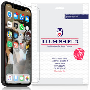 Apple iPhone XR (6.1") [3-Pack] iLLumiShield Clear Screen Protector