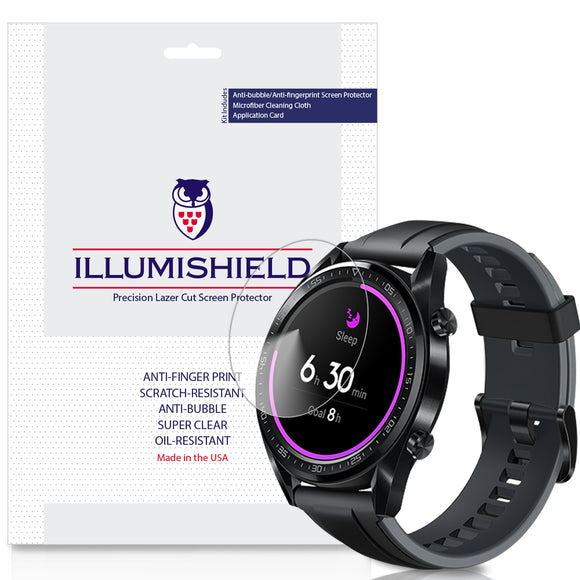 Huawei Watch GT iLLumiShield Clear Screen Protector [3-Pack]