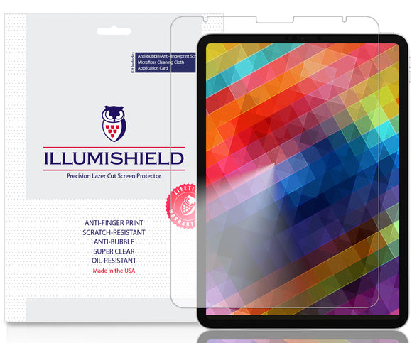 iPad Pro 11 (2018) iLLumiShield Clear Screen Protector [2-Pack]