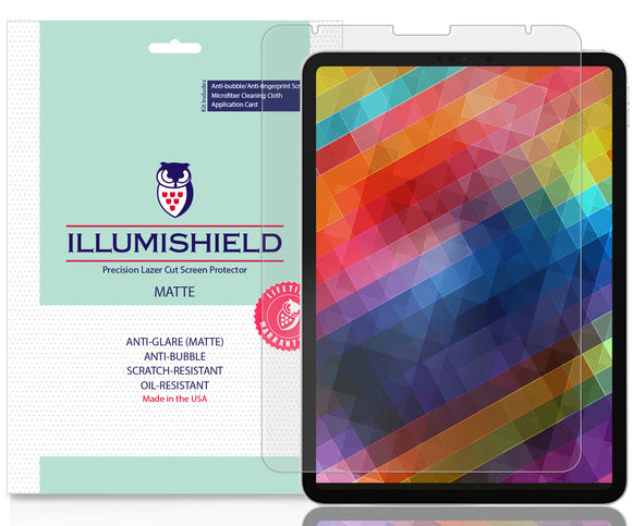 iPad Pro 11 (2018) iLLumiShield Matte Anti-Glare Screen Protector [2-Pack]