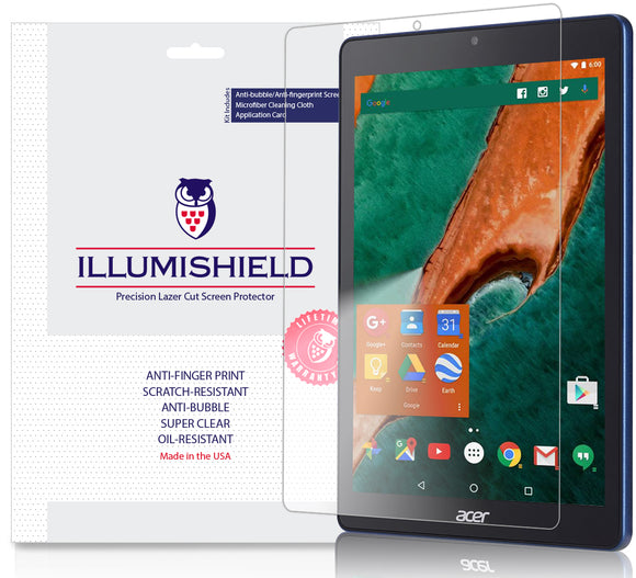 Acer Chromebook Tab 10 iLLumiShield Clear Screen Protector [2-Pack]