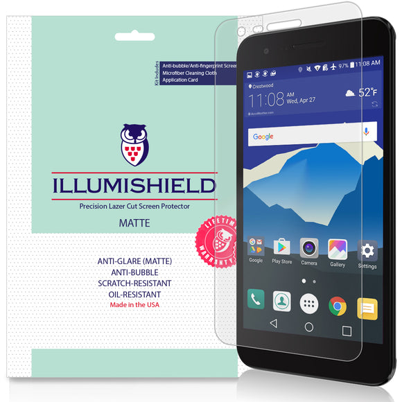LG Fortune 2 iLLumiShield Anti-Glare Screen Protector