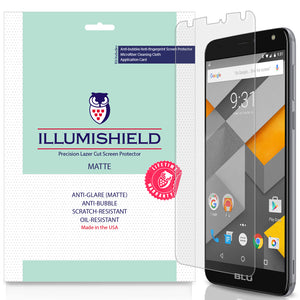 BLU C6 [3-Pack] iLLumiShield Matte Anti-Glare Screen Protector