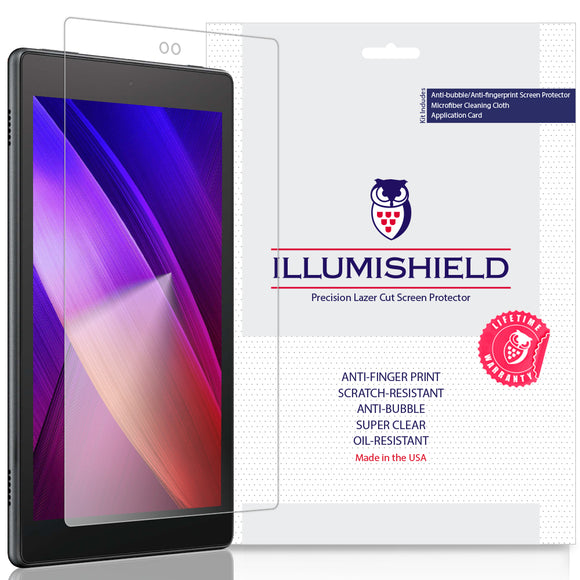 Amazon Fire HD 8 (2018, 8th Generation) iLLumiShield Clear Screen Protector [2-Pack]