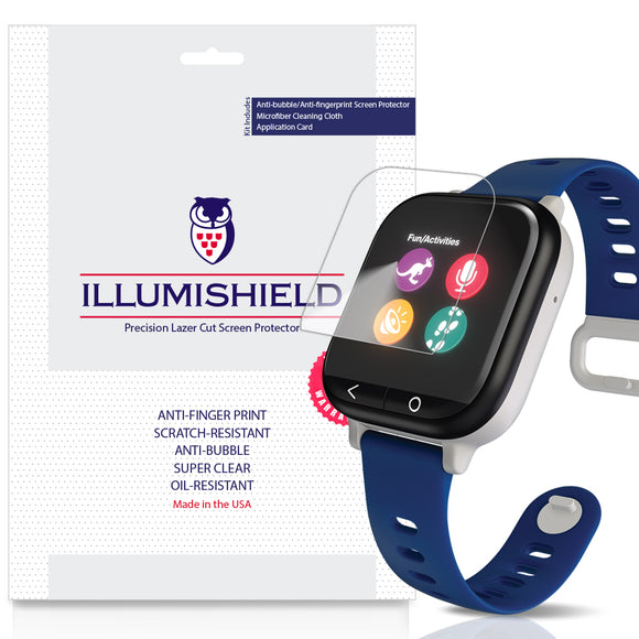 Verizon GizmoWatch iLLumiShield Clear Screen Protector [3-Pack]