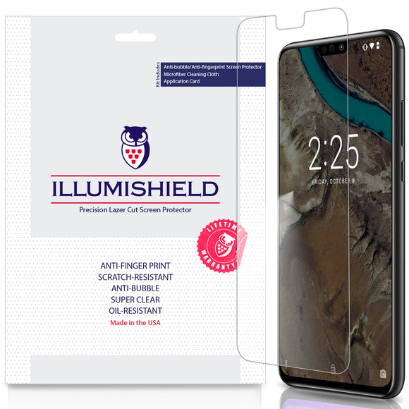 Huawei Honor 8X [3-Pack] iLLumiShield Clear Screen Protector