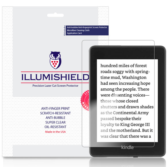 Amazon Kindle Paperwhite iLLumiShield Clear Screen Protector