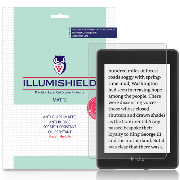 Amazon Kindle Paperwhite iLLumiShield Anti-Glare Screen Protector